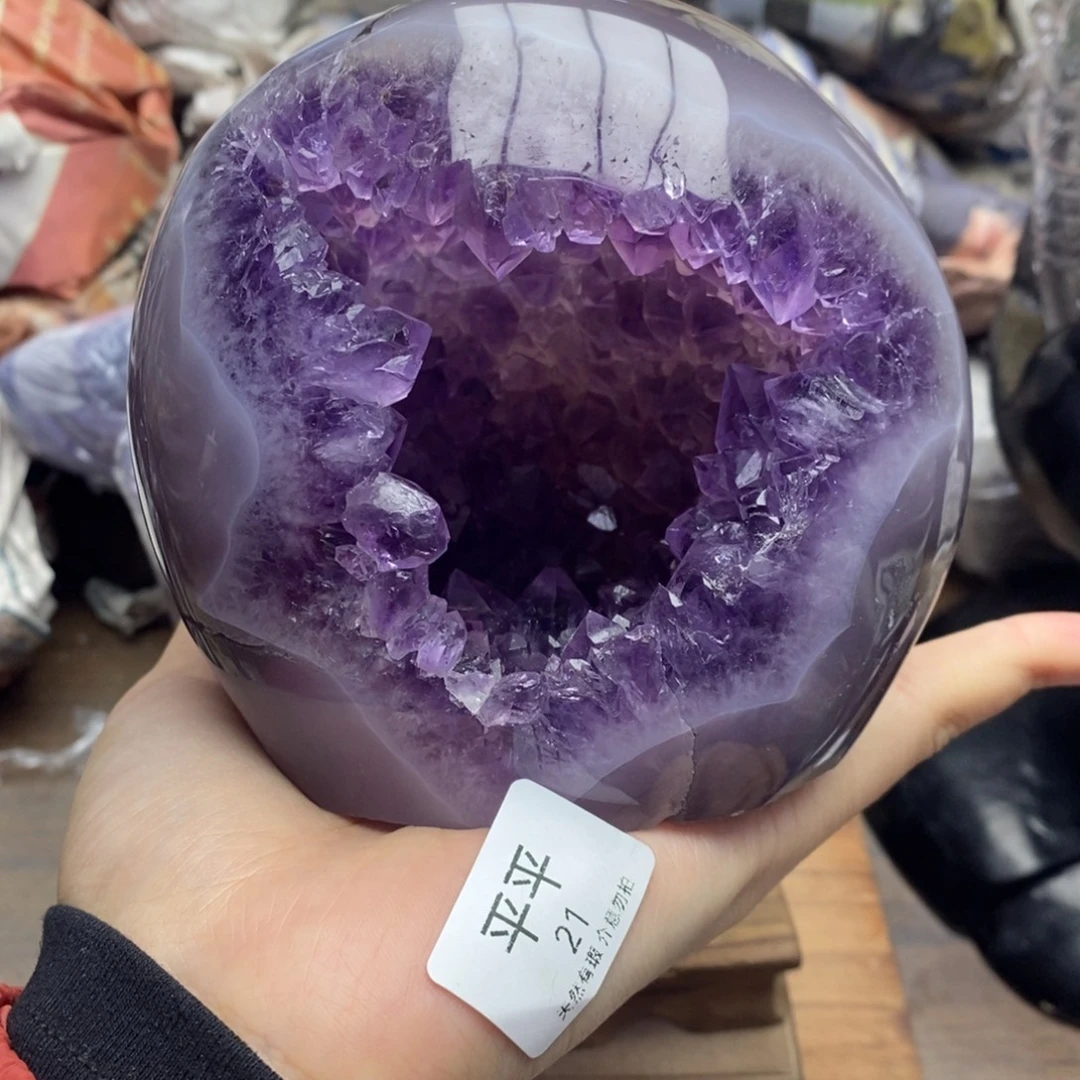 紫晶未镶嵌大型摆件（非配饰）