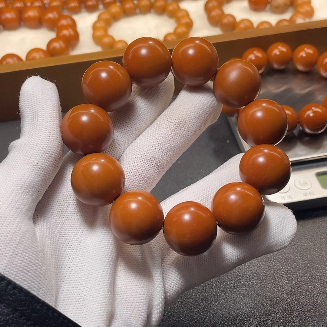 橄榄核手串2.08➕树王性价比铁核小孔