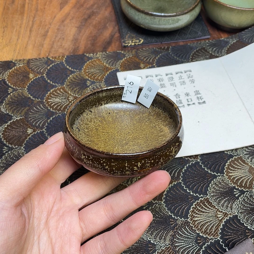 ****)茶盏216 福临号建盏柴烧微瑕