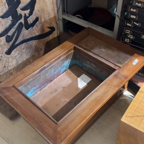 蜜安罐瓷香炉锡茶则