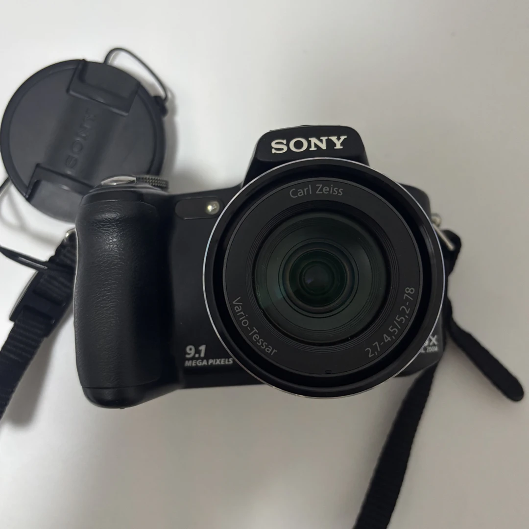 9新 Sony/索尼 h50黑色长焦相机带配件