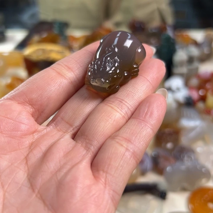 玛瑙/玉髓吊坠(不含链)未镶嵌