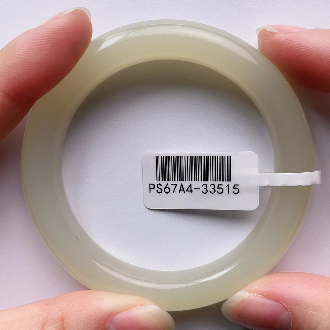 和田玉未镶嵌手镯55