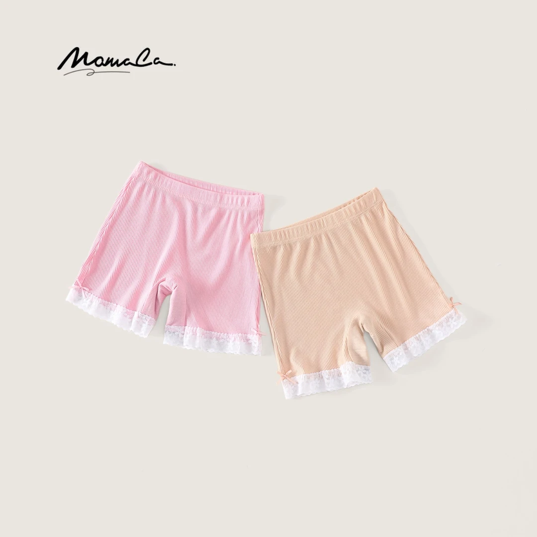 MOMOCO女童2025新款安全裤薄款短裤宝宝防走光保险裤77652104003