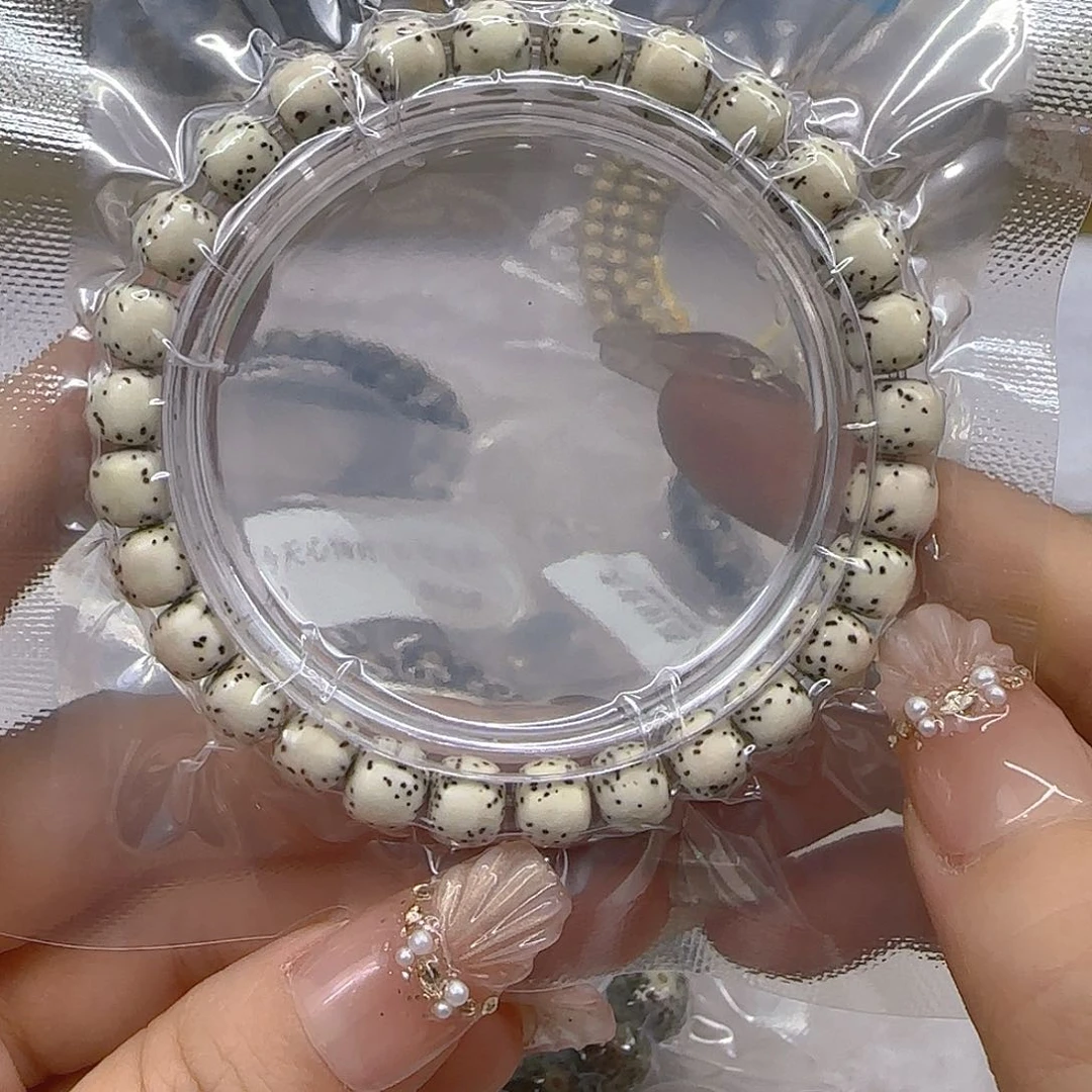 星月菩提手串156哈哈白河豚星月菩提87桶单圈