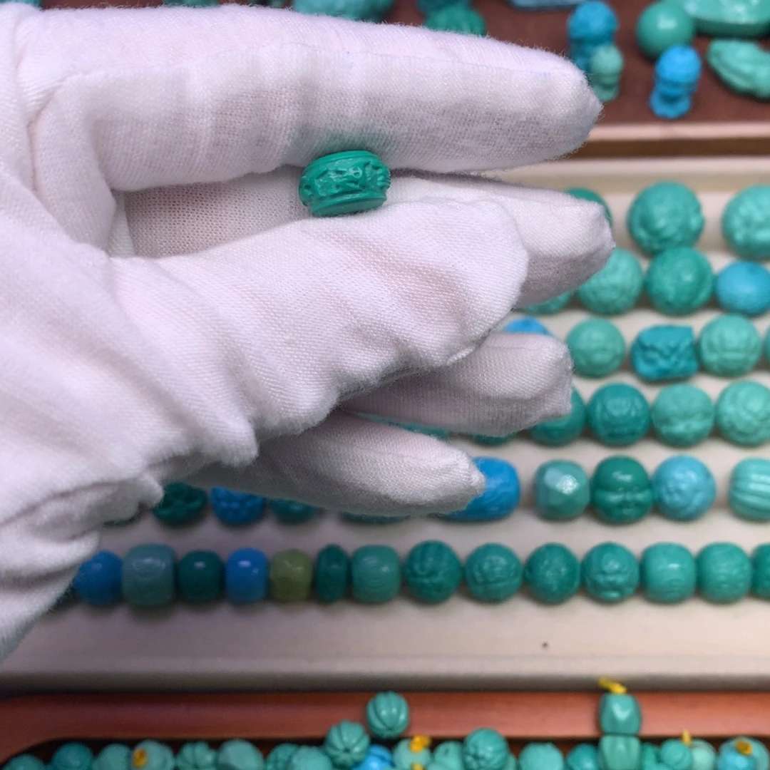 湖北原生态六字真言股珠11mm