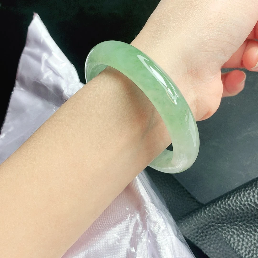 【闪购商品】未镶嵌手镯翡翠缅甸天然a货翡翠