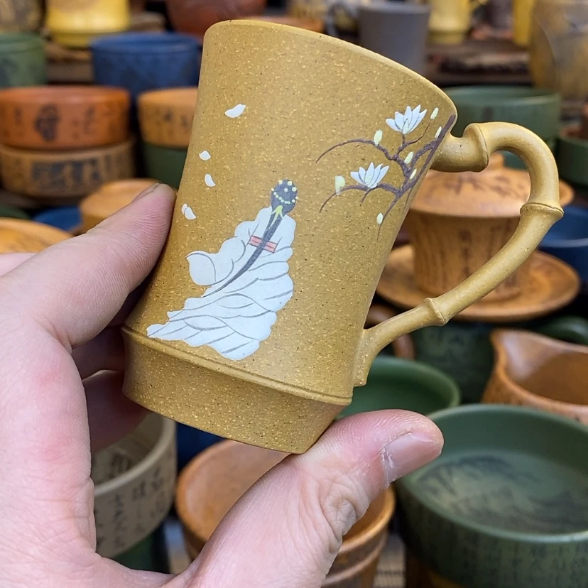 【闪购商品】紫砂杯子宜兴全手工紫砂杯