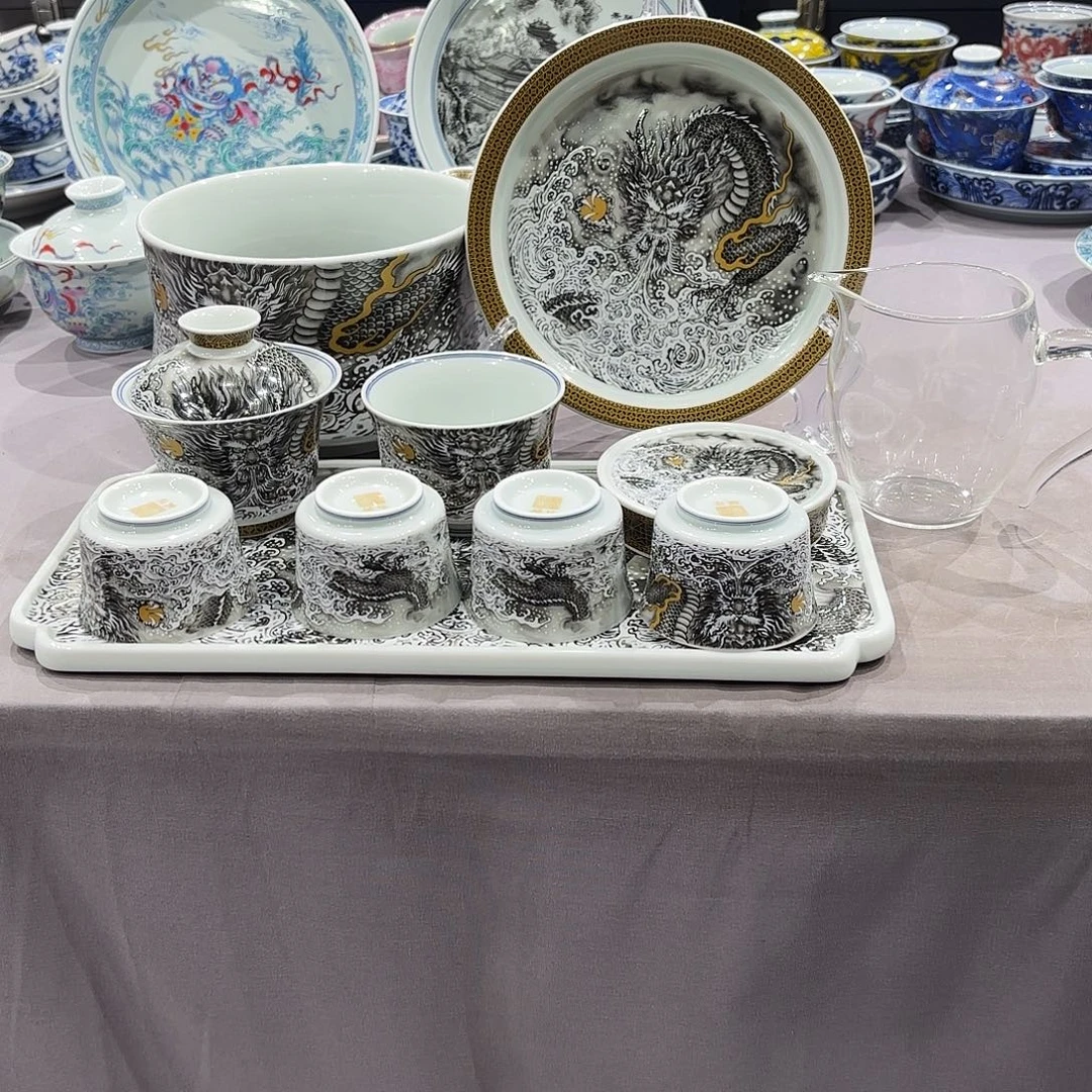 瓷片景德镇瓷器精品展示
