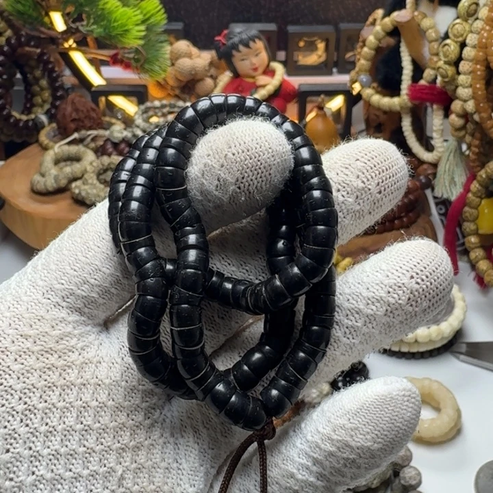 G***n手串星月菩提9号车尺寸7椰蒂大肠108