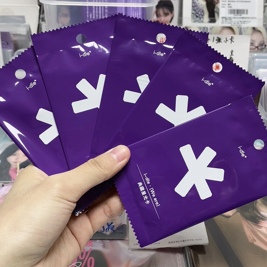 娃星光卡五包未拆