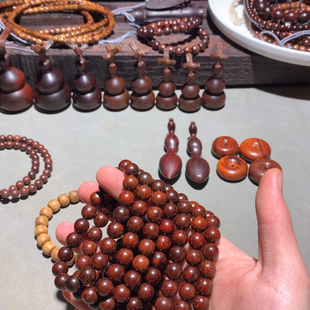 小叶紫檀手串/手链1.0/19粒