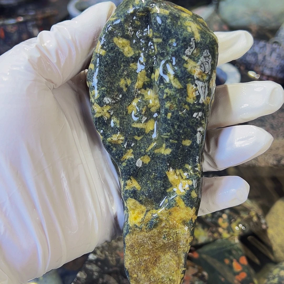 梅花玉鱼缸石茶周边微瑕不退不换