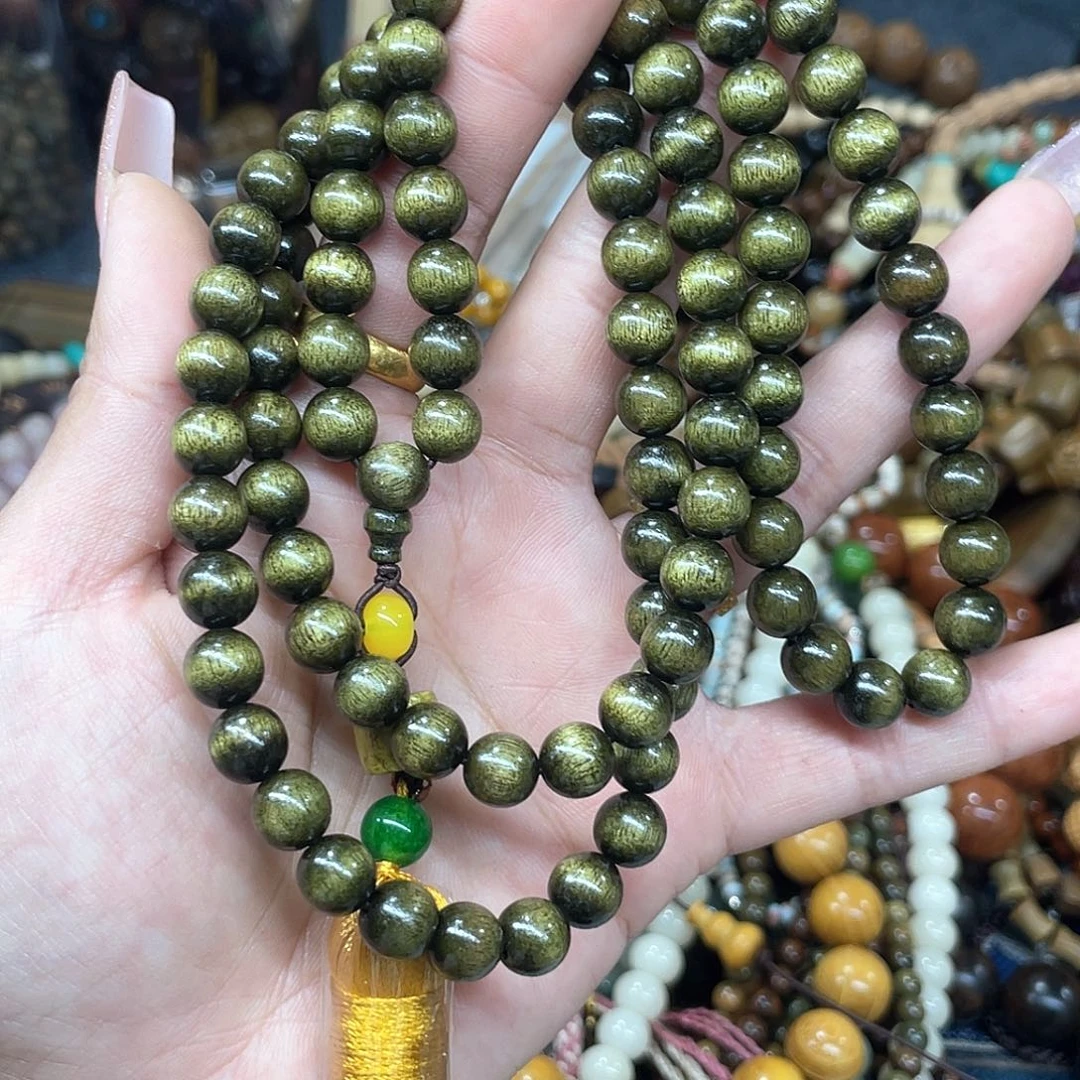 维腊木（绿檀）无事牌