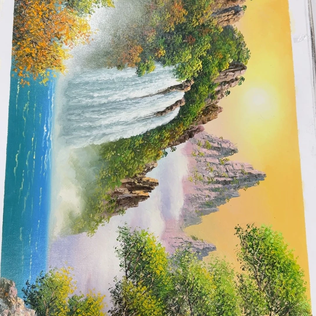 油画加油加油努力加油加油