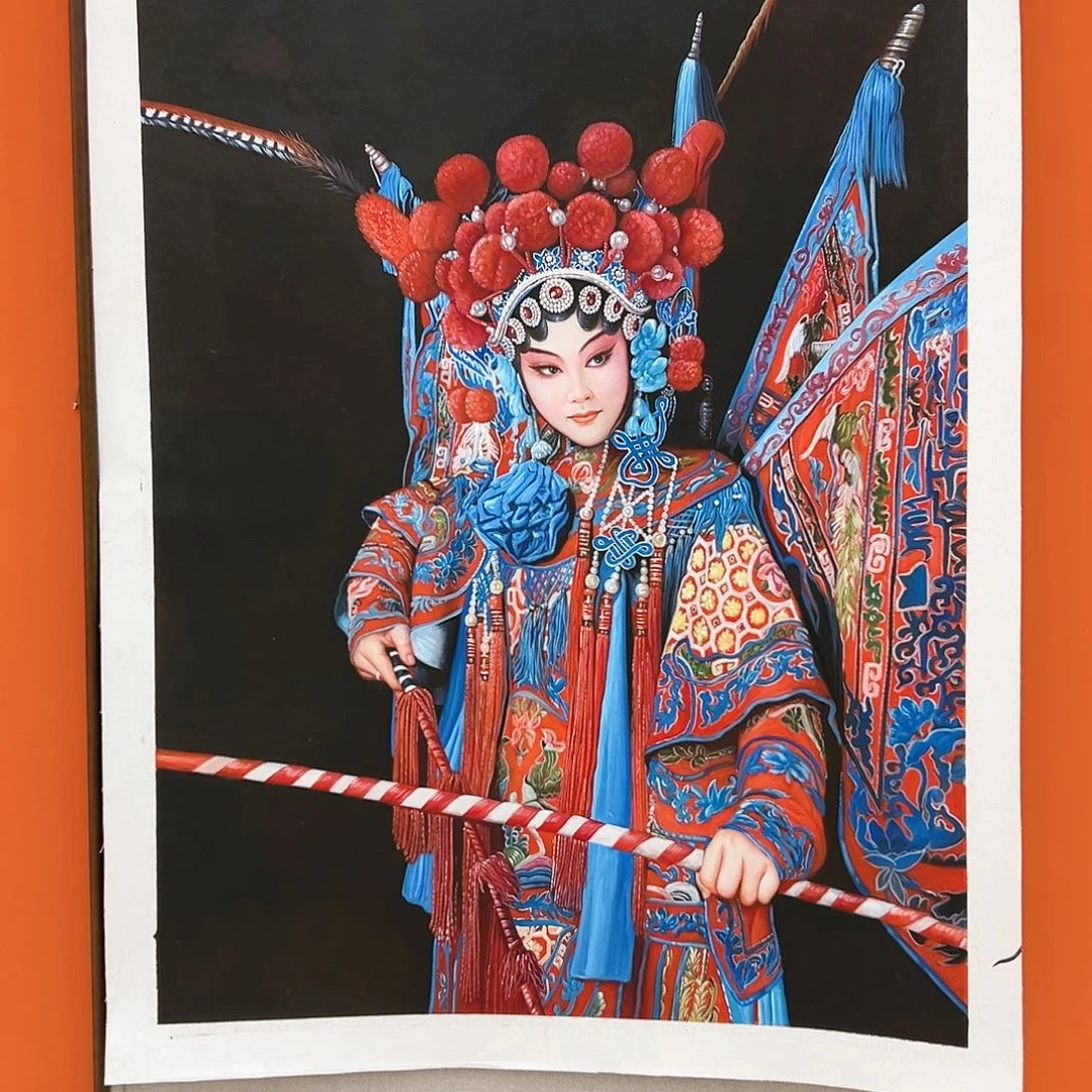 国画二郎展览原作
