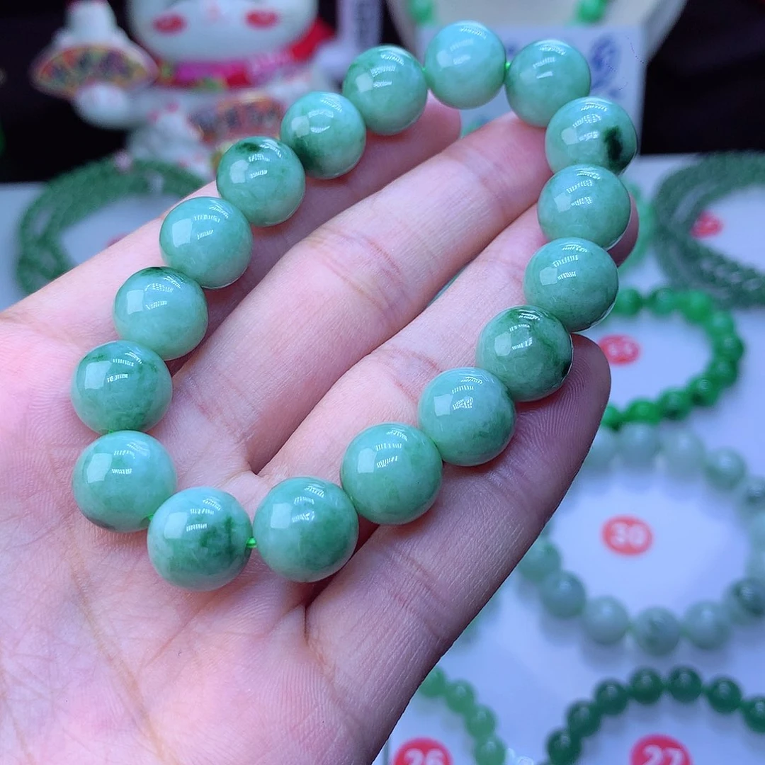 翡翠毛衣链未镶嵌卡12