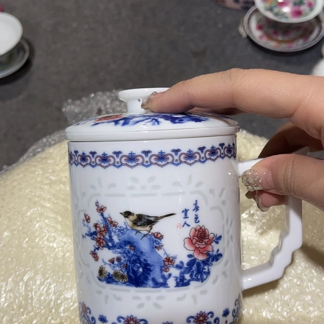 景德镇高温陶瓷老板杯