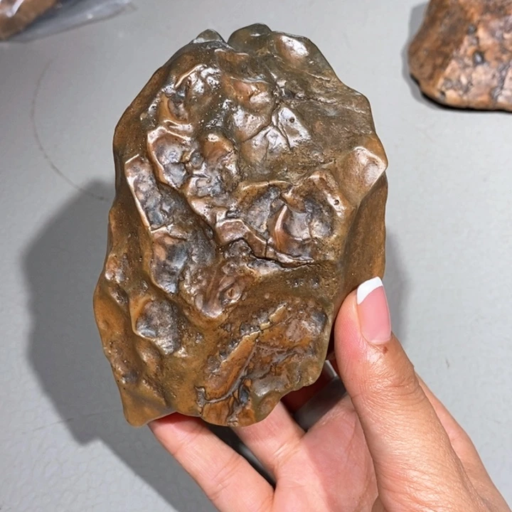 玛瑙/玉髓车挂合金石****缘58