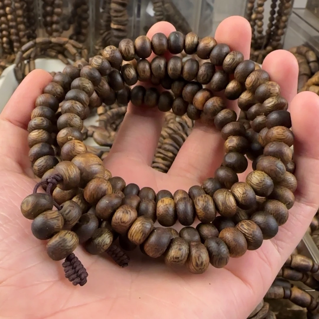 来***沉香手串奇楠手串25.5克
