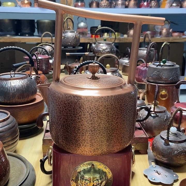 纯手工制作一铜壶制作