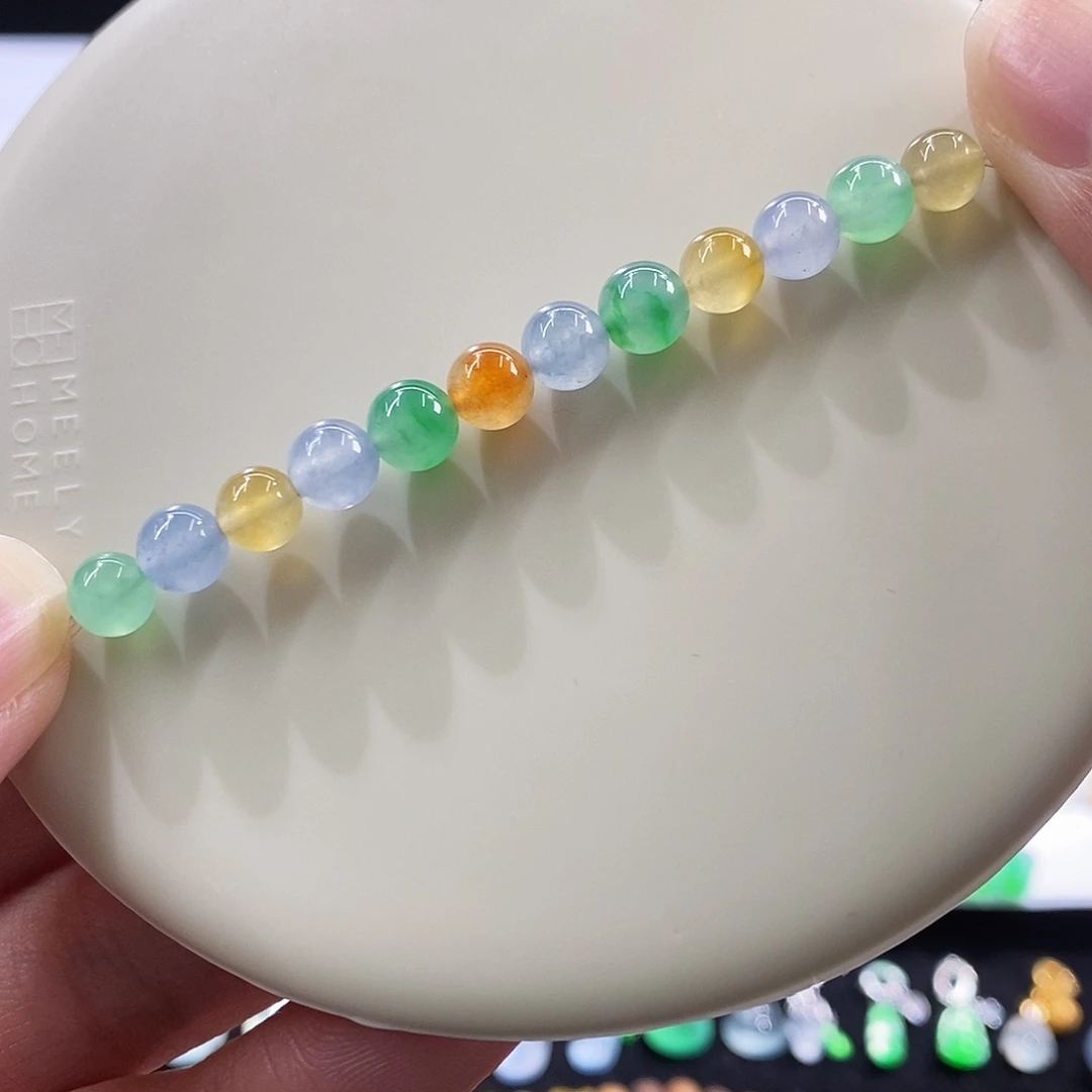 颈饰未镶嵌翡翠一手珠珠