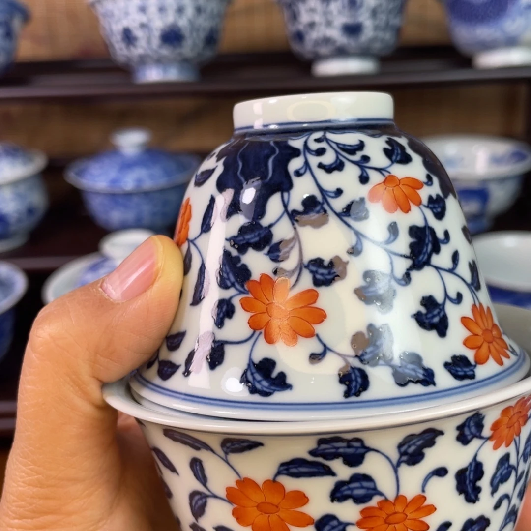 大***。景德镇陶瓷艺术四季花卉套系