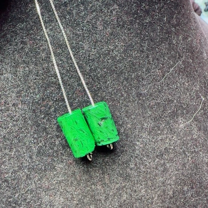 翡翠耳饰未镶嵌天然A货27