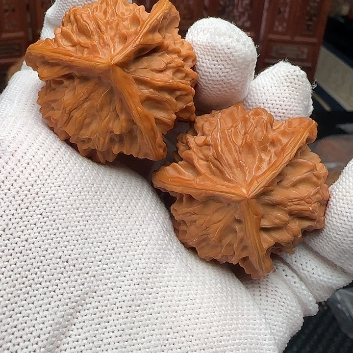 吊坠文玩核桃盘山三棱39