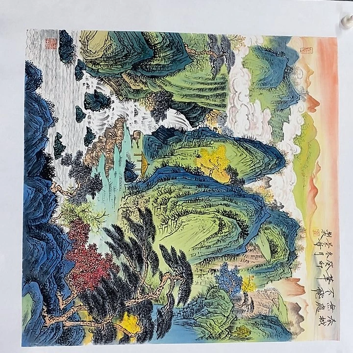 国画作品多次入选