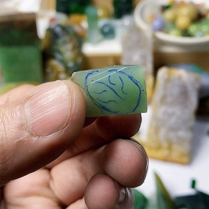 翡翠散珠天然翡翠A货