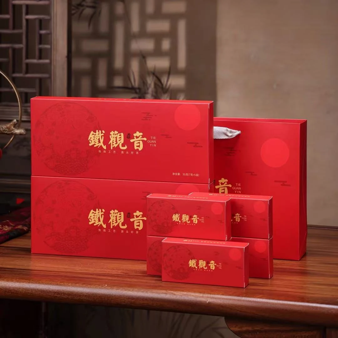 【拍一发四】铁观音 乌龙茶 发4条配2礼袋 一条35克