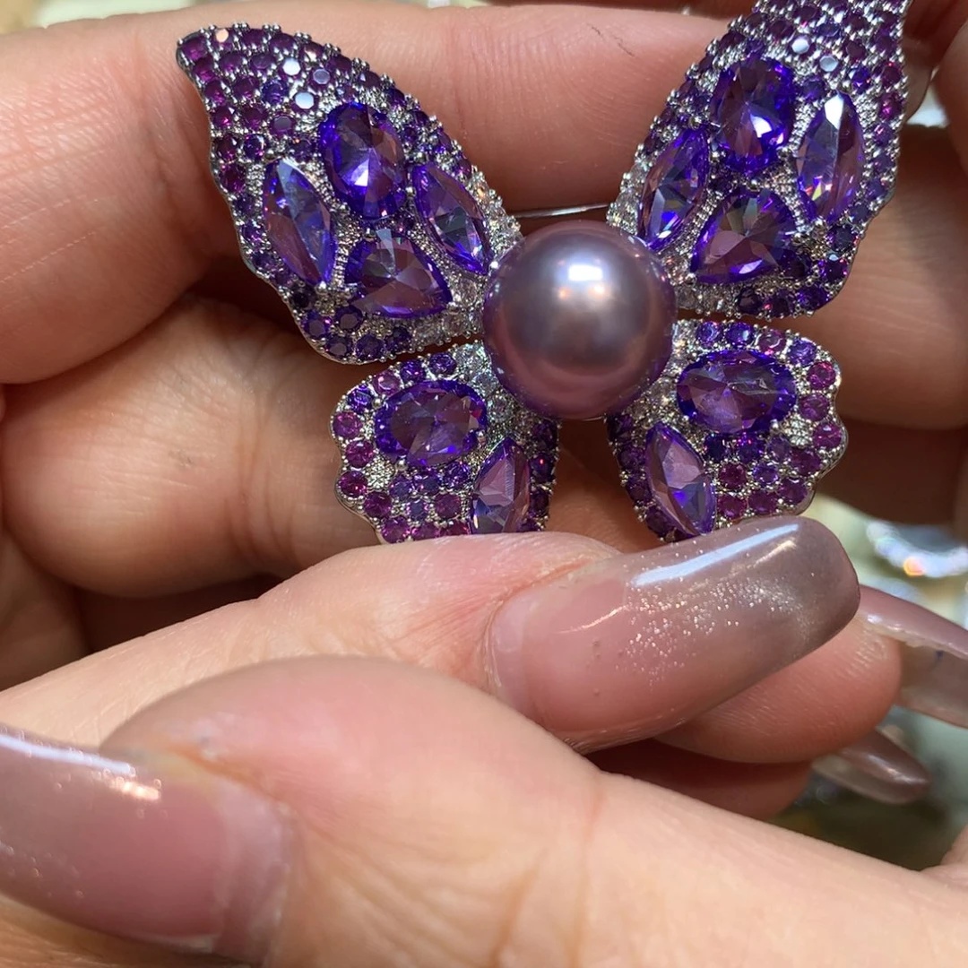 淡水珍珠胸饰未镶嵌