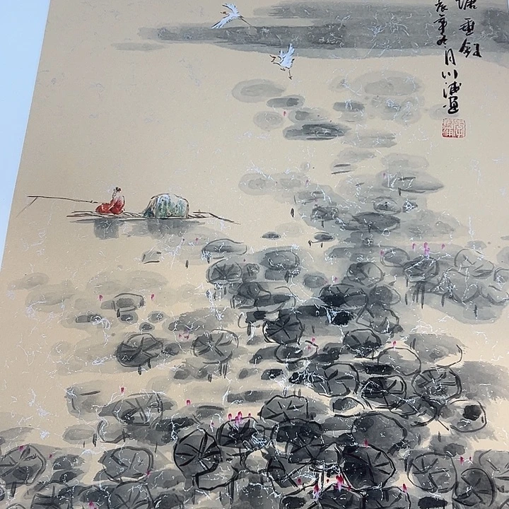 手绘作品全场放大漏出