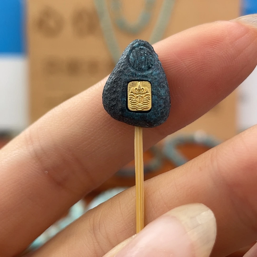 绿松石18K金镶嵌珠宝奇石