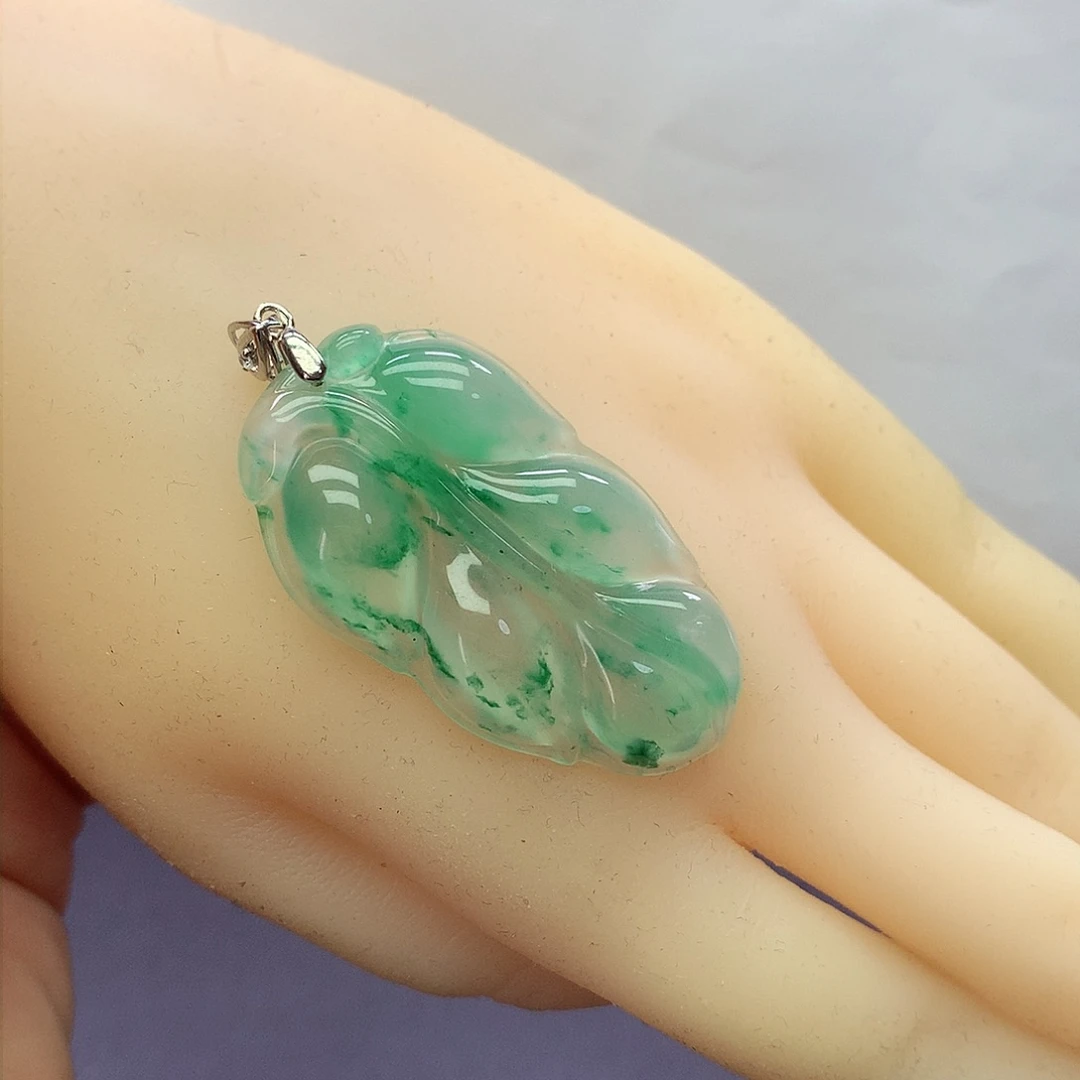 石英质玉吊坠(不含链)未镶嵌宗*