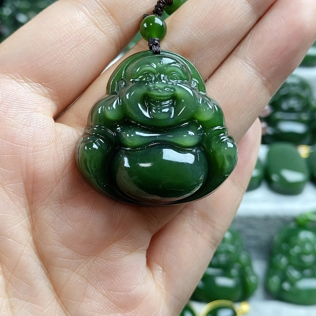 和田玉（碧玉）未镶嵌颈饰
