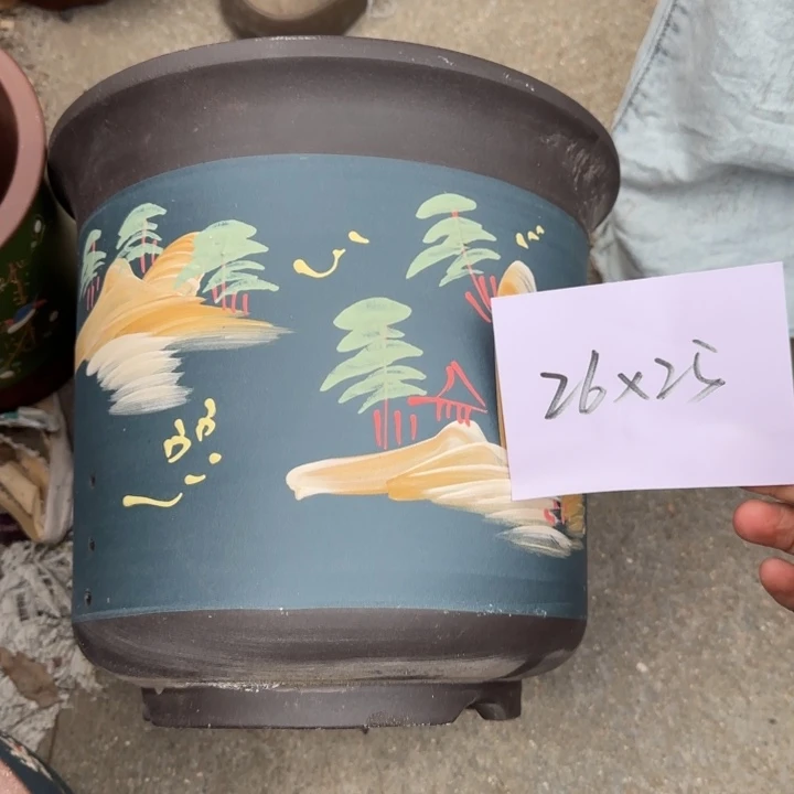 紫砂花盆特价秒杀