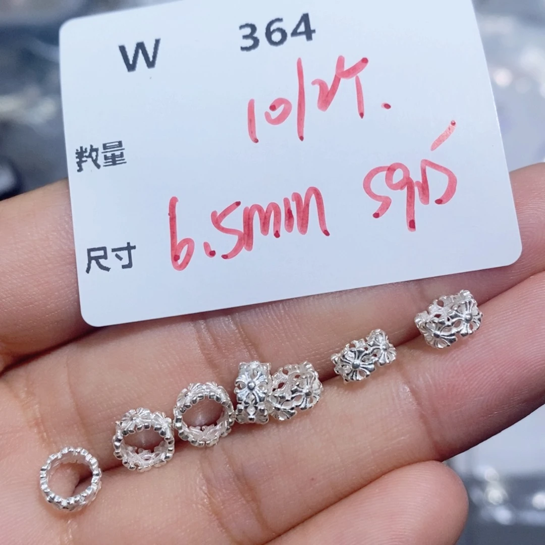 银S925镶嵌颈饰水晶W364