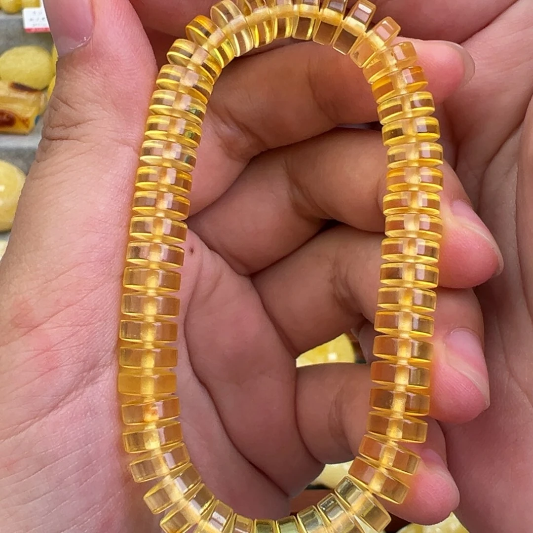 琥珀手链未镶嵌蜜蜡