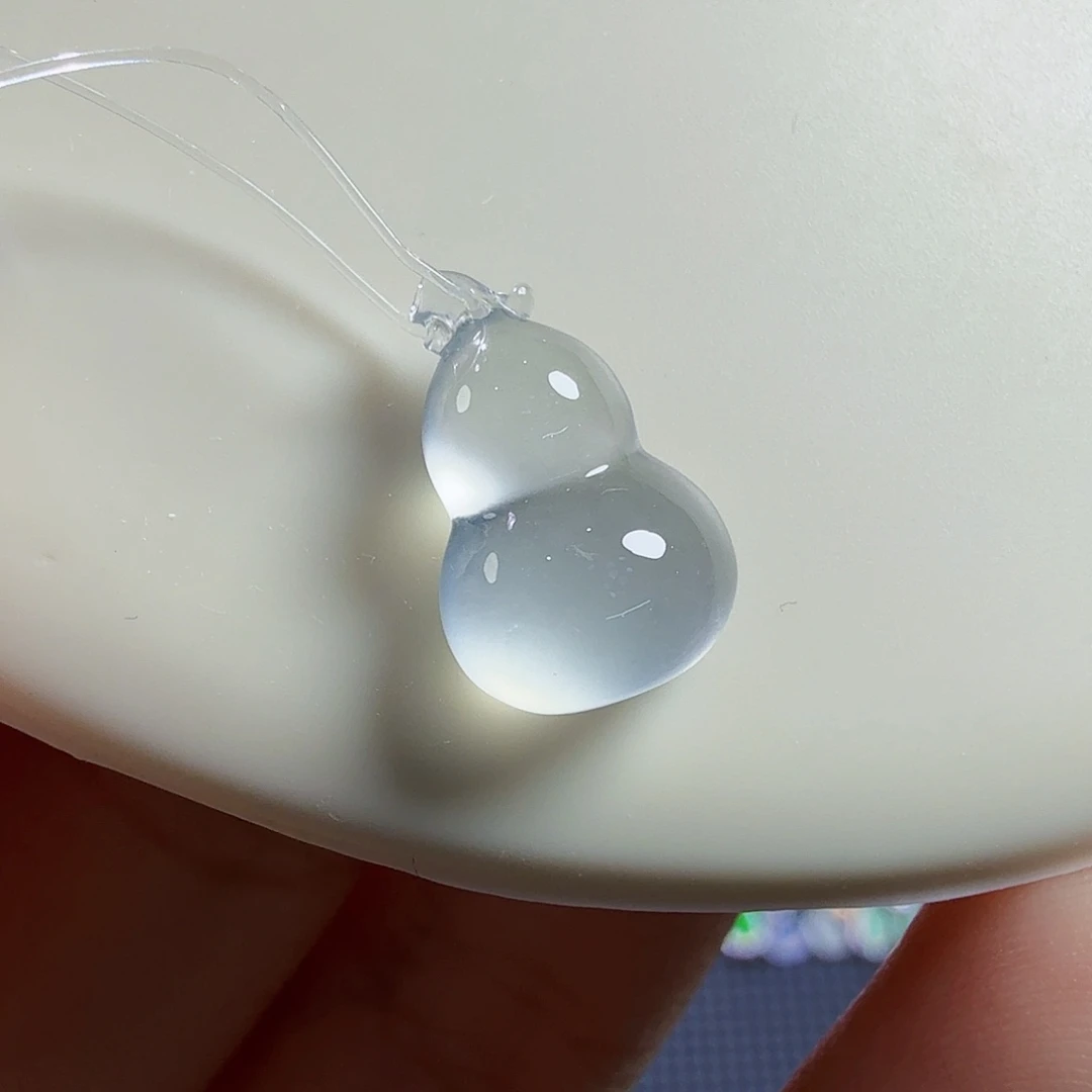 翡翠未镶嵌颈饰玻璃葫芦