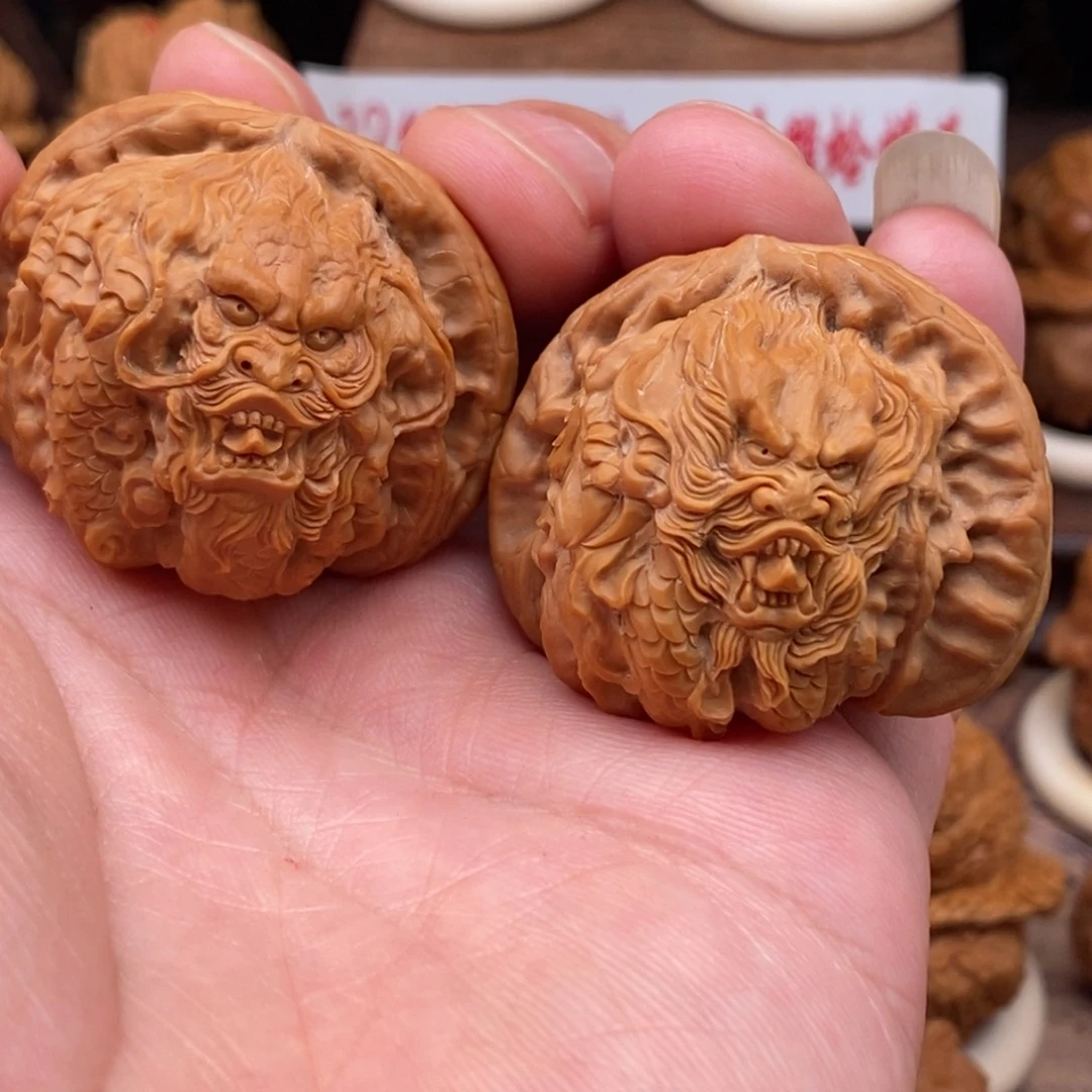 核桃手串/手链双龙护主