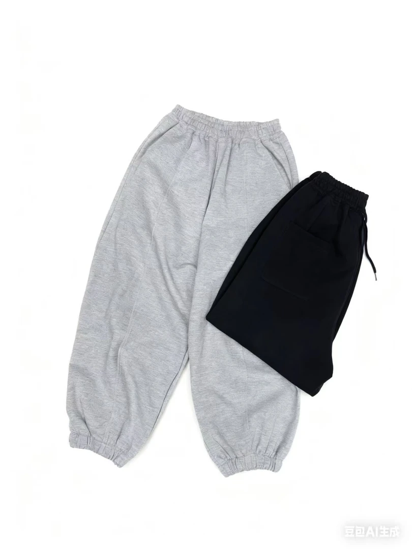 2025秋季新款中大童时尚百搭休闲裤针织卫裤99103