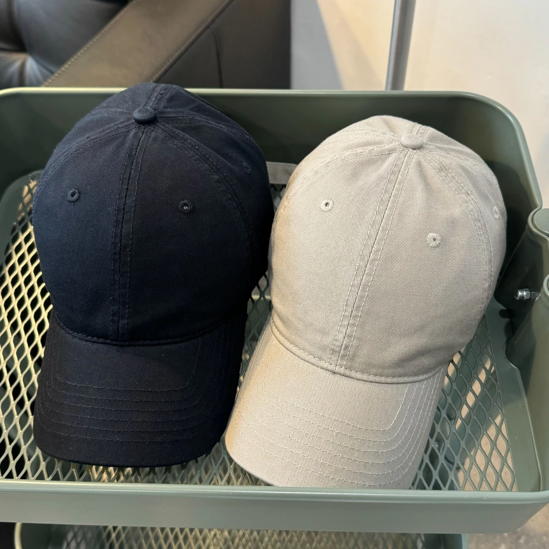 喜家外贸-定制款棒球帽纯色百搭遮阳旅游帽子男女鸭舌帽7010