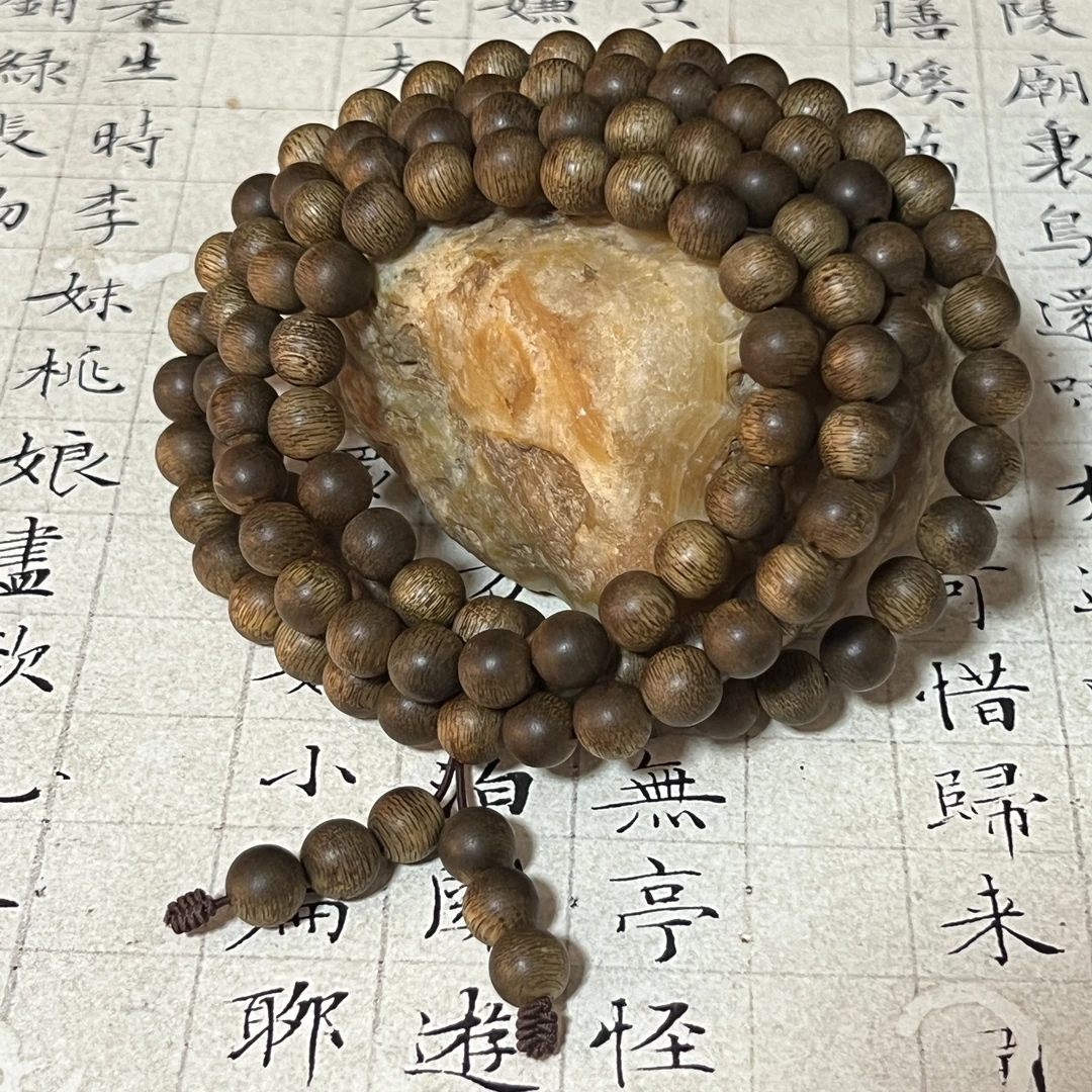 Z-240【马泥涝高山老料】沉香多圈8mmx108、37.1g