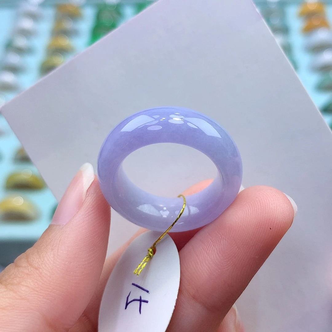 未镶嵌戒指翡翠15圈
