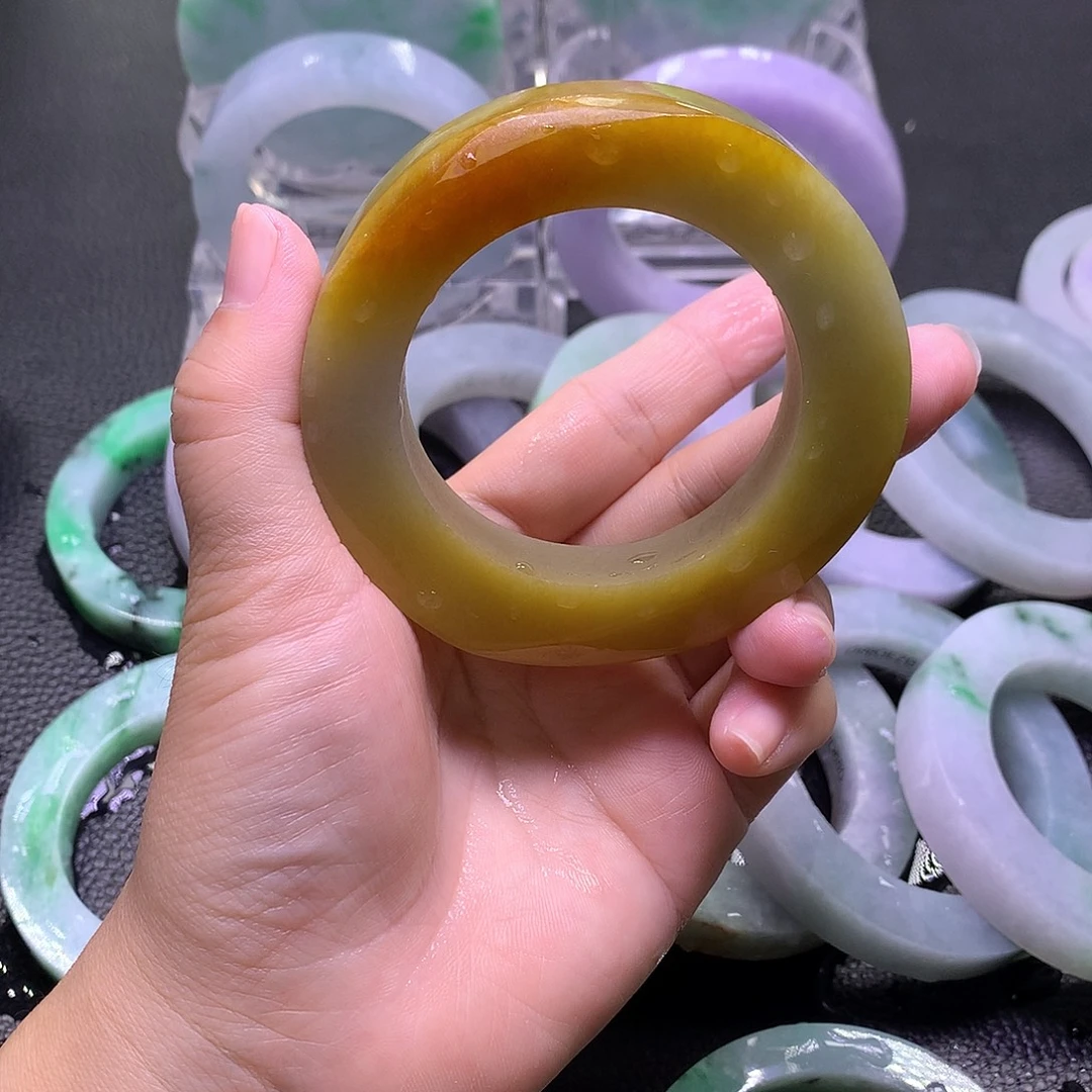 华***姐定制翡翠未镶嵌正圈