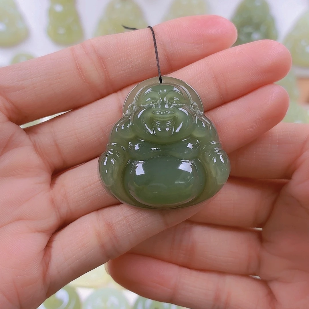 和田玉未镶嵌颈饰35捡漏