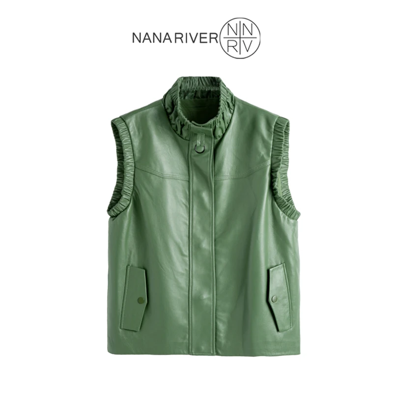 【暮光】设计师原创皮质外套夹克高级感宽松上衣