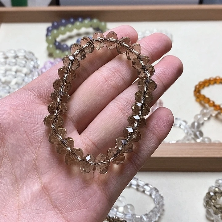 非金属卡10mm+茶刻面